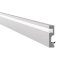 2 Meter Fußleiste Sockelleiste indirekte Beleuchtung Licht IL11 WALLSTYL 80x20